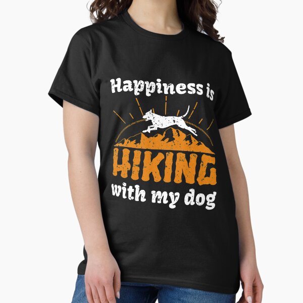 Item preview, Happiness Is Hiking With My Pitbull designed and sold by dmanalili.