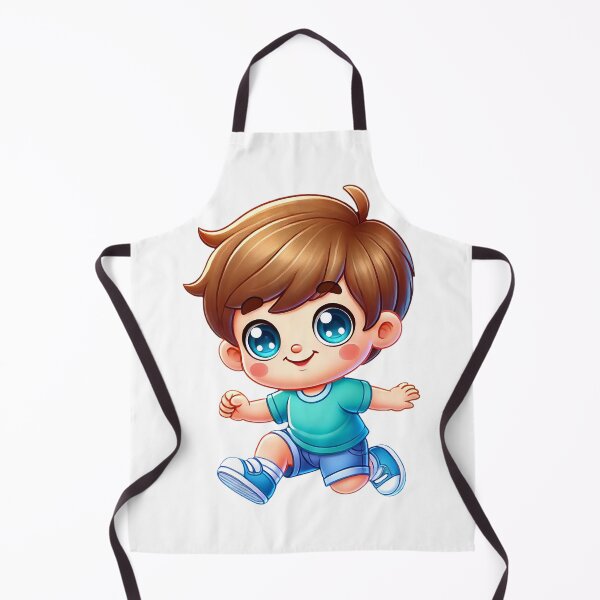 Item preview, Adorable Boy Running with Joy designed and sold by Chokhdi289shop.