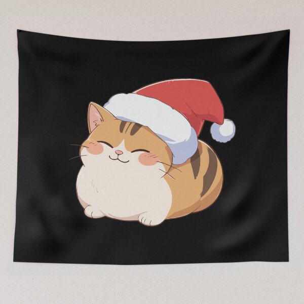 Item preview, Cat loaf on Christmas designed and sold by Getup-clothing.