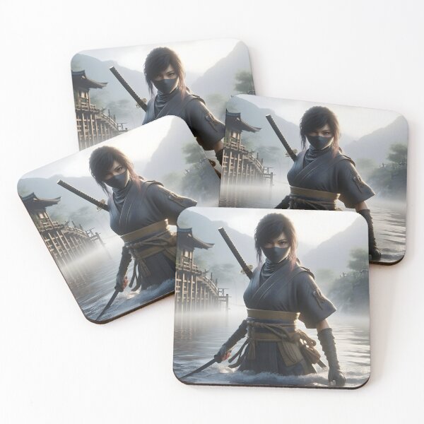 Item preview, Ninja Woman designed and sold by GalleryBrisArt.