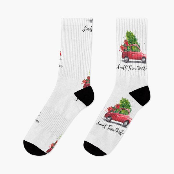 Item preview, Retro Christmas design  - Small town Christmas  - Vintage Christmas design for  - Christmas decoration  designed and sold by ClariseDesigns.