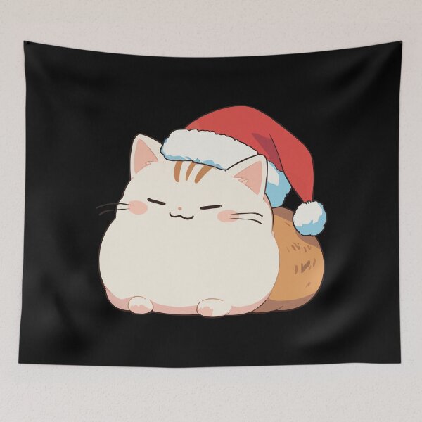 Item preview, Cat loaf on Christmas designed and sold by Getup-clothing.