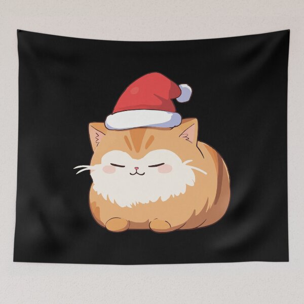 Item preview, Cat loaf on Christmas designed and sold by Getup-clothing.