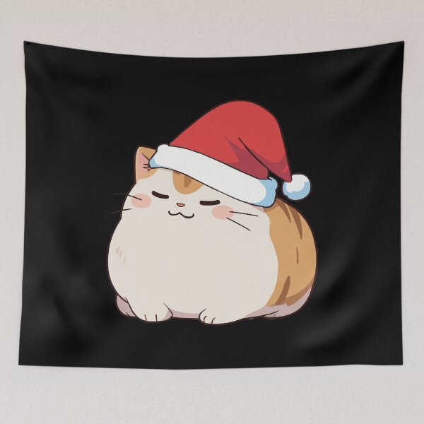 Item preview, Cat loaf on Christmas designed and sold by Getup-clothing.