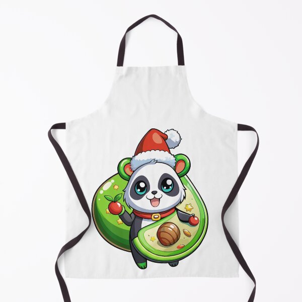 Item preview, Panda And Avocado - Funny Christmas Design designed and sold by Svenniibee.