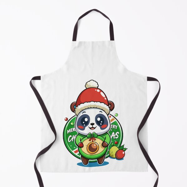 Item preview, Panda And Avocado - Funny Christmas Design designed and sold by Svenniibee.