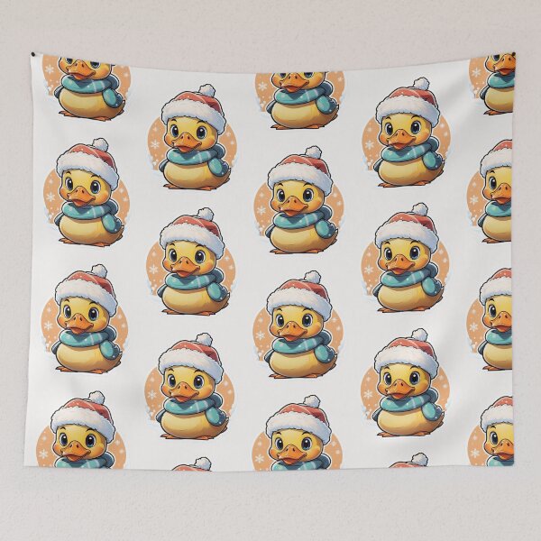 Item preview, Christmas Cartoon Duck designed and sold by Krieghorn.