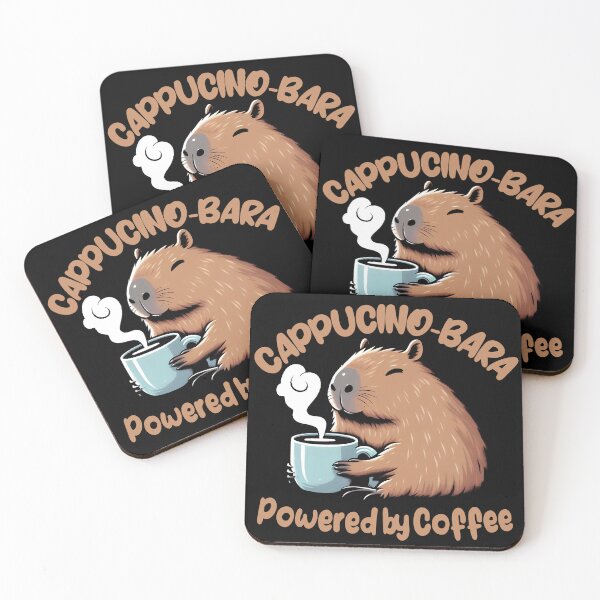 Item preview, Cappucino-Bara Powered by Coffe designed and sold by gittuska11.