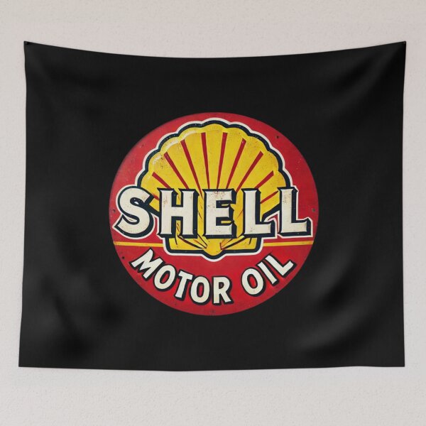 Item preview, Vintage Motor Oil Sign designed and sold by FutureTraveller.