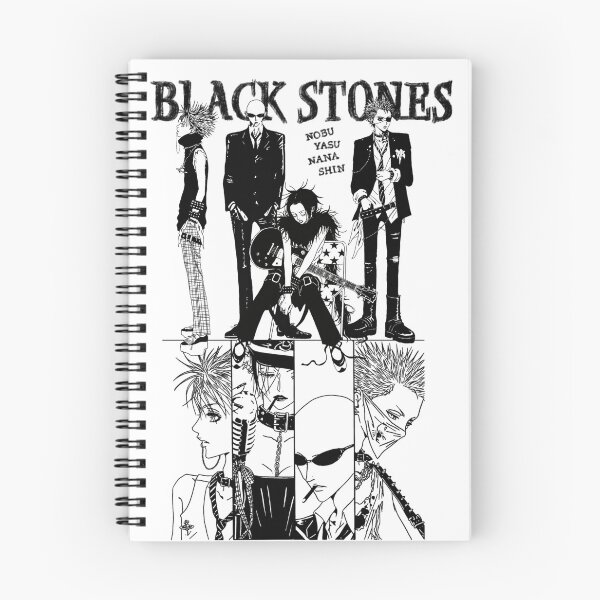 Item preview, BLACK STONES - Nana, Shin, Nobu, Yasu designed and sold by EllaPi.