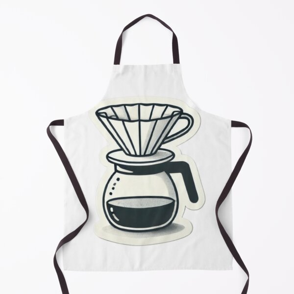 Item preview, Cartoon Filter Coffee Mocha Pot designed and sold by ArtQueen777.