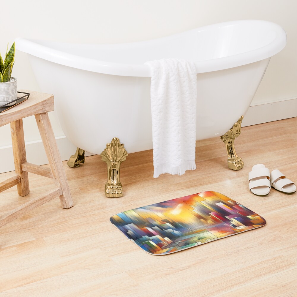 Item preview, Bath Mat designed and sold by MixtaGraphics.