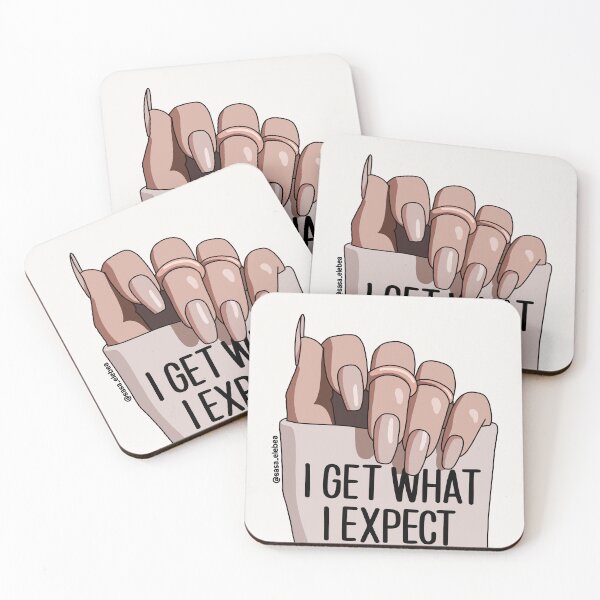 Item preview, I get what I expect by Sasa Elebea designed and sold by Sabrina Brugmann.