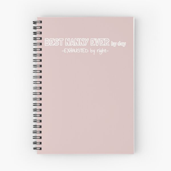 Item preview, Best Nanny Ever by Day Exhausted by Night designed and sold by MargLandmeter.