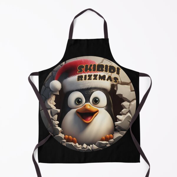 Item preview, Skibidi Rizzmas Penguin funny designed and sold by Klaudesign.