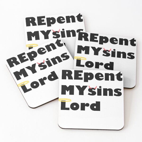 Item preview, Repent my sins lord designed and sold by Wish Design.