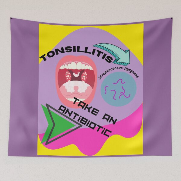 Item preview, Tonsillitis - antibiotic designed and sold by esao.