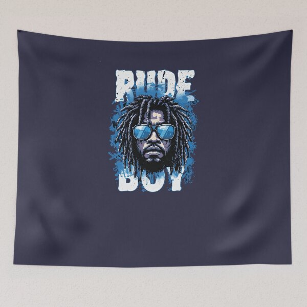 Item preview, Estilo callejero de reggae de chico rudo y atrevido designed and sold by leyfinder.