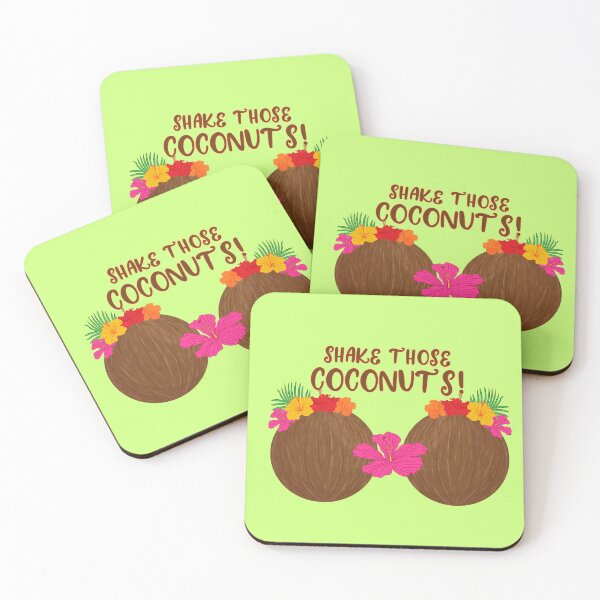 Item preview, Coconut Bra Hawaiian Hula Dancer Costume designed and sold by HotHibiscus.