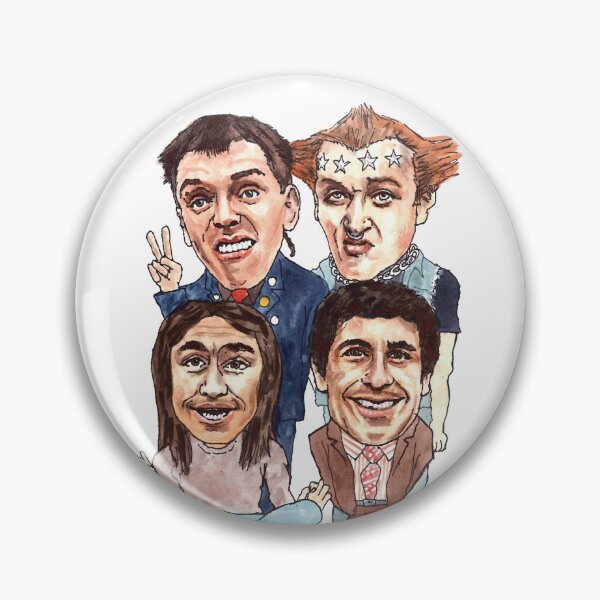 Item preview, young ones rick vivian neil mike designed and sold by ARTwithDIRK.