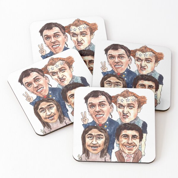 Item preview, young ones rick vivian neil mike designed and sold by ARTwithDIRK.