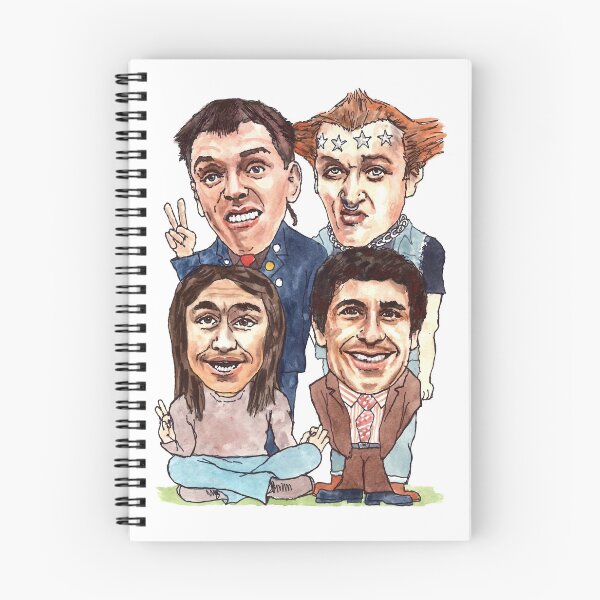 Item preview, young ones rick vivian neil mike designed and sold by ARTwithDIRK.
