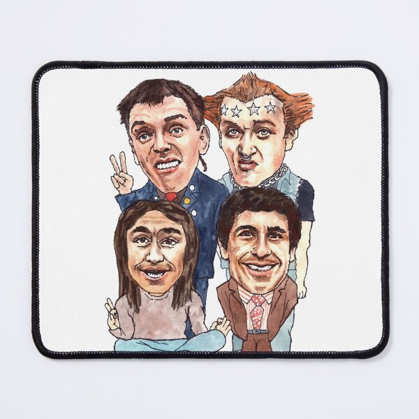 Item preview, young ones rick vivian neil mike designed and sold by ARTwithDIRK.