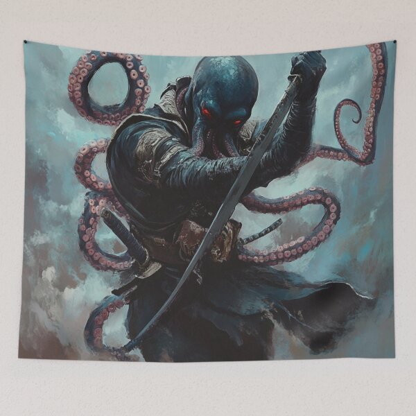 Item preview, Ninja Octopus designed and sold by patternshoprad.