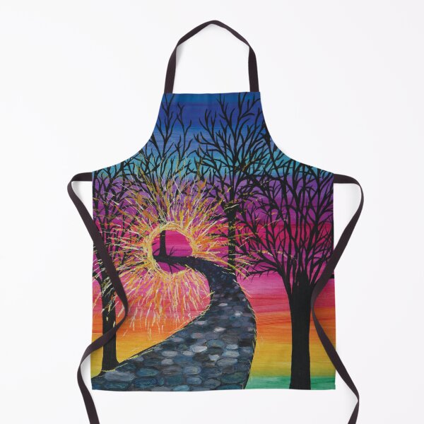 Item preview, Path to The Light - Rainbow Sky Bridge - Tree with Childs Swing by Karen Kubicko designed and sold by Karen A Kubicko.