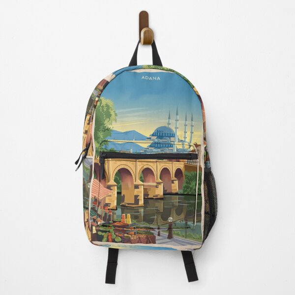 Item preview, AdanaVintage Travel Poster designed and sold by TravelerRat.