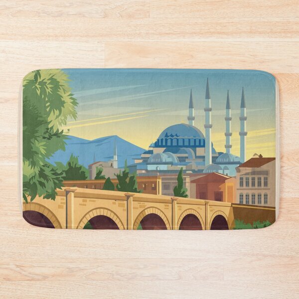Item preview, AdanaVintage Travel Poster designed and sold by TravelerRat.