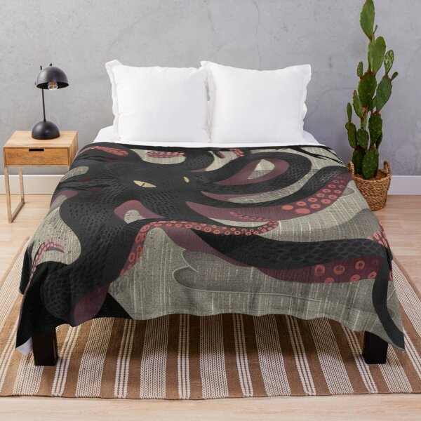 Item preview, Wisteria Octopus designed and sold by patternshoprad.