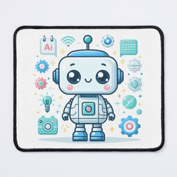 Item preview, The Power of AI, cute ai robot designed and sold by nicnacc.