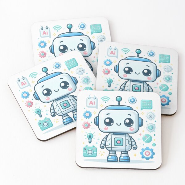 Item preview, The Power of AI, cute ai robot designed and sold by nicnacc.
