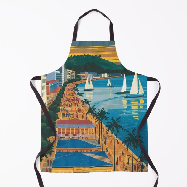 Item preview, Porto Alegre Vintage Travel Poster designed and sold by TravelerRat.