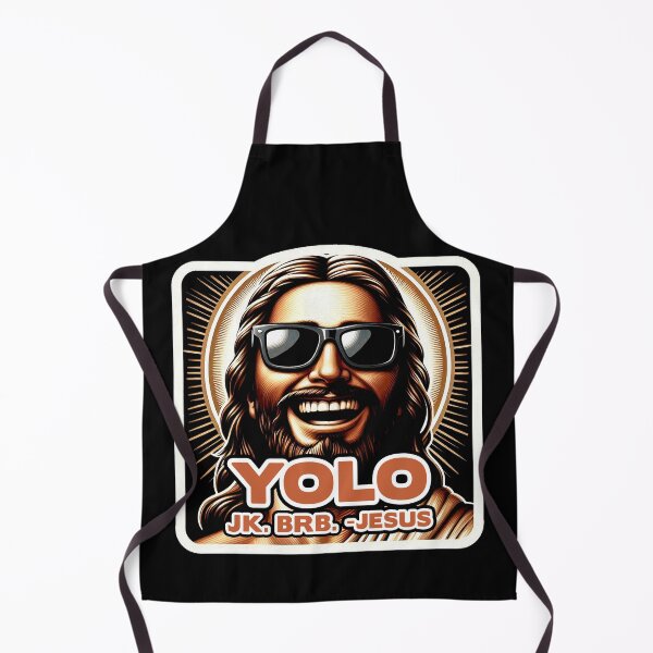 Item preview, YOLO JK BRB Jesus designed and sold by plushism.