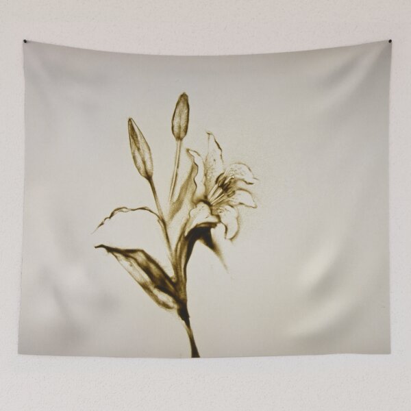 Item preview, Lily Flower Sand Art designed and sold by sandexperiment.