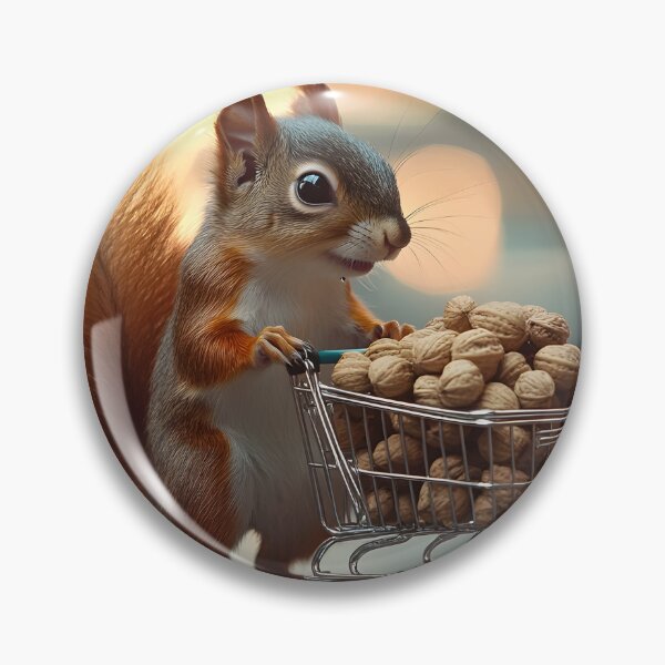 Item preview, Shopping squirrel designed and sold by Lewis-mart.