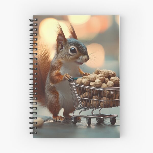 Item preview, Shopping squirrel designed and sold by Lewis-mart.
