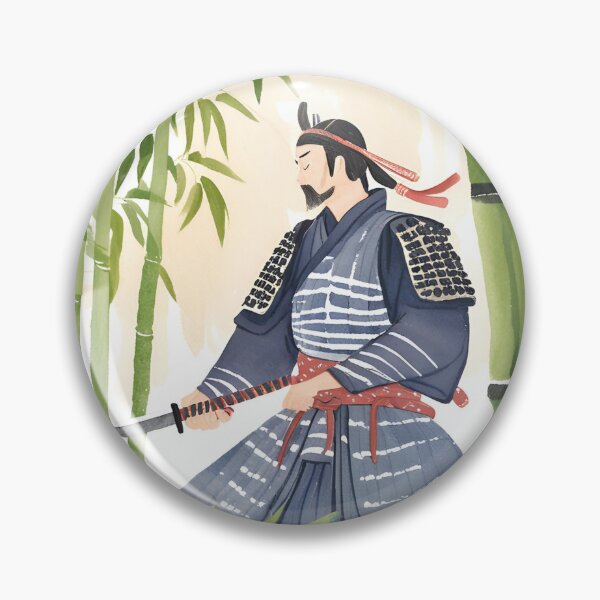 Item preview, Ancestral Japanese Samurai Drawn designed and sold by Gina-Rosa.