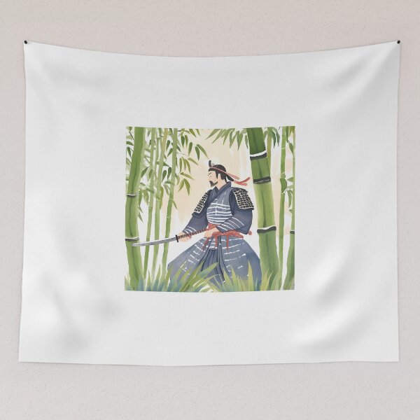 Item preview, Ancestral Japanese Samurai Drawn designed and sold by Gina-Rosa.