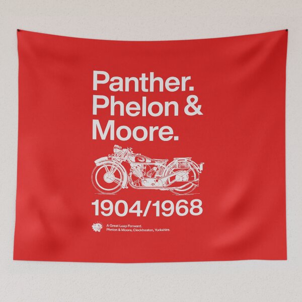 Item preview, Panther. Phelon & Moore 1904-1968. Helvetica. designed and sold by IronFlyers.