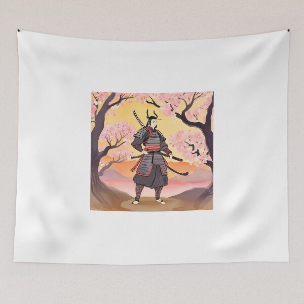 Item preview, Ancestral Japanese Samurai Drawn designed and sold by Gina-Rosa.