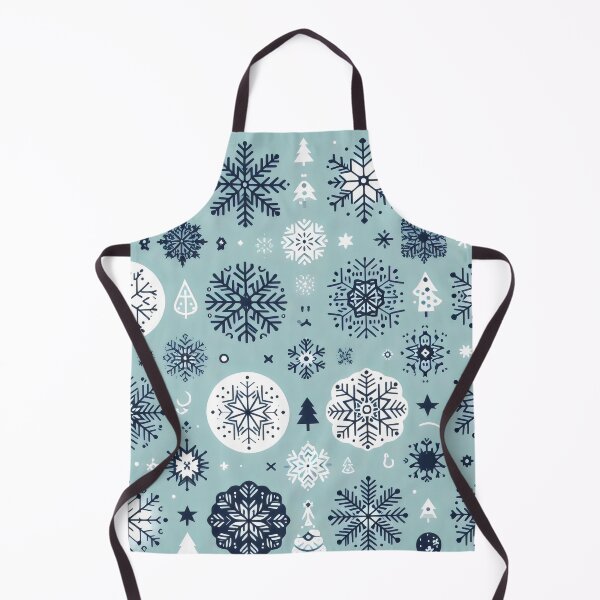 Item preview, Minimalist Blue Snowflake Pattern designed and sold by Coffee Lifestyle.
