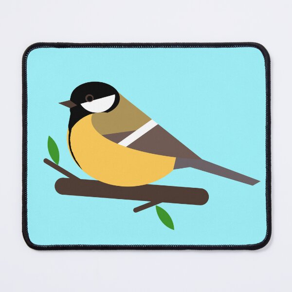 Item preview, Cute great tit bird - birds in my garden designed and sold by mikistudio.