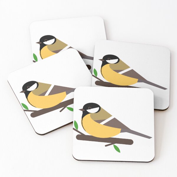 Item preview, Cute great tit bird - birds in my garden designed and sold by mikistudio.