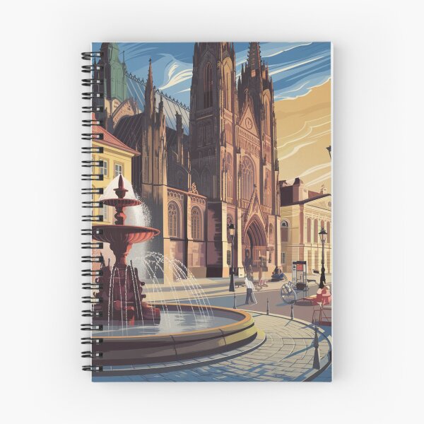 Item preview, Kosice Vintage Travel Poster designed and sold by TravelerRat.