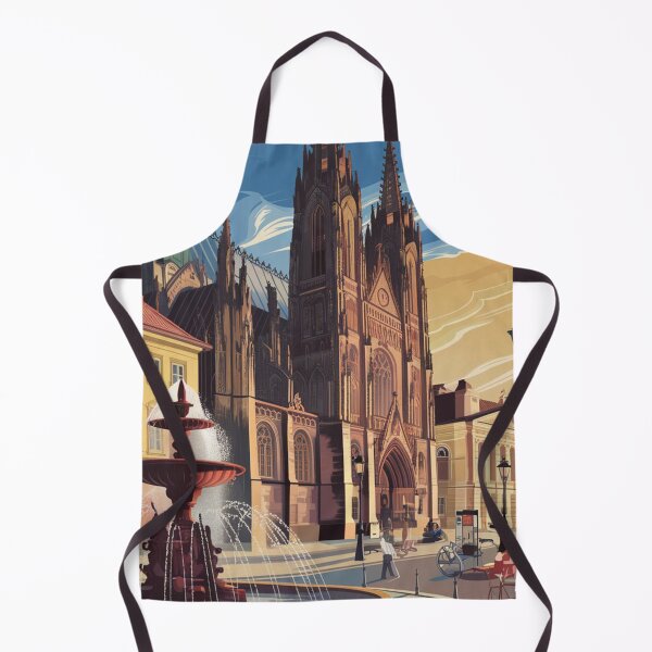 Item preview, Kosice Vintage Travel Poster designed and sold by TravelerRat.