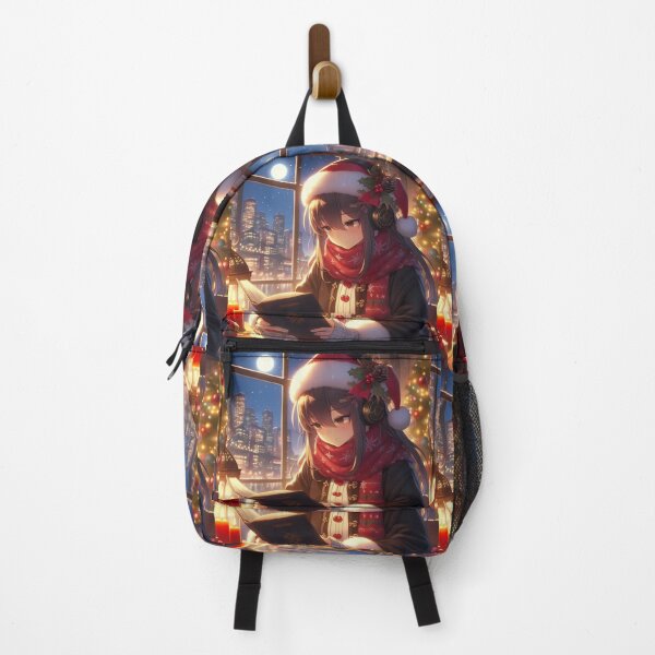 Item preview, Festive Anime Girl Illustration designed and sold by josie1680.