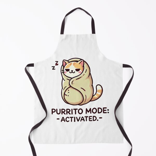 Item preview, Purrito Mode Activated designed and sold by Ideaunluck-shop.